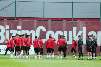 A Milli Takım’da İtalya maçı hazırlıkları başladı
