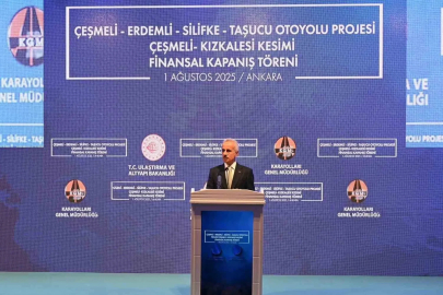 Çeşmeli-Kızkalesi Otoyolu’nda sona doğru
