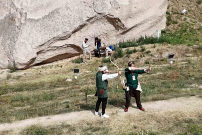 Kapadokya’da geleneksel okçuluk heyecanı başladı
