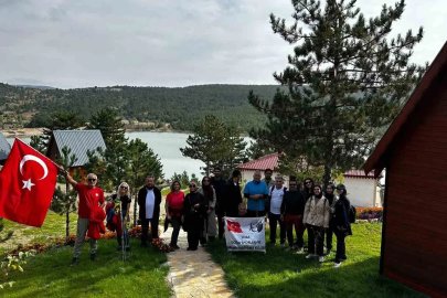 Sivas-Tokat sınırında doğayla iç içe yürüyüş
