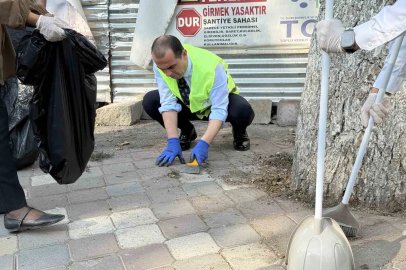 Vali Taşolar’dan temizlik seferberliğine spatulalı destek
