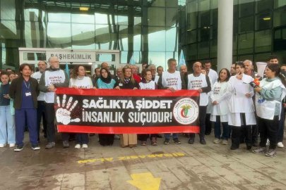 Mudanya’da sağlık çalışanına yönelik şiddete tepki
