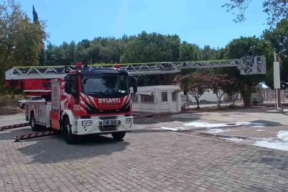 Manavgat İtfaiyesine 42 metre merdivenli ve çok maksatlı 2 yeni araç
