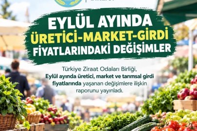 Eylül ayında üretici ve market arasındaki fiyat farkı en fazla limonda görüldü
