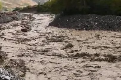 Elazığ’da sağanak sonrası sel meydana geldi
