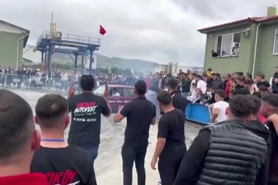 Amasya’da drift gösterisinde yürekler ağızlara geldi
