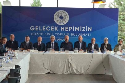 Bilal Erdoğan, Düzce’de STK temsilcileriyle buluştu
