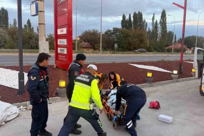 Bindiği aracın hacizli olduğunu öğrenince bayıldı
