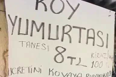 Tezgâhta satıcı yok: Alışveriş yapan önce tartıyor, parasını kovaya bırakıyor
