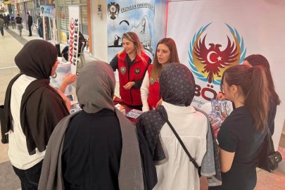 Erzincan’da üniversite öğrencilerine terörle mücadele bilgilendirmesi