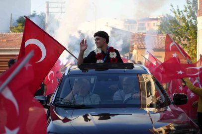 15 yaşındaki Balkan şampiyonuna Edirne’de coşkulu karşılama
