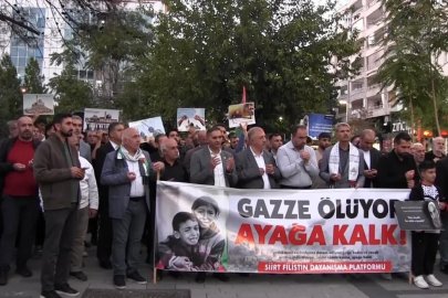 Siirt’te Aksa Tufanının 3. yıl dönümünde Filistin’e destek
