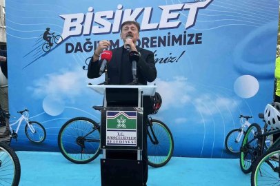 Bahçelievler’de 100 çocuğa bisiklet dağıtım töreni
