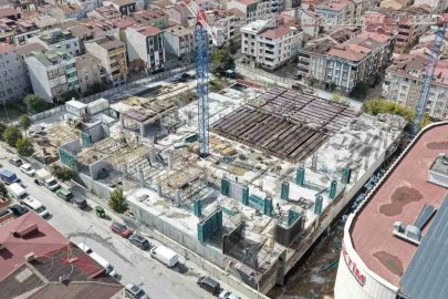 Naim Süleymanoğlu Gençlik Spor ve Yaşam Merkezi hızla yükseliyor
