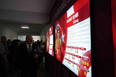OMÜ’de Türk sporunun efsane isimleri "Onur Duvarı"nda
