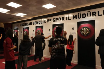 Erzincan’da Dart İl Birinciliği müsabakaları başladı