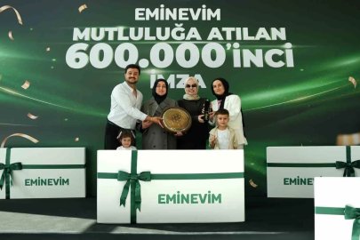 Eminevim’den 600 bininci teslimatla tarihi rekor
