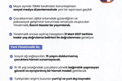 Bakan Göktaş: "Çocuklarımızı dijital dünyanın risklerinden koruma kararlılığımızı güçlendiriyoruz"
