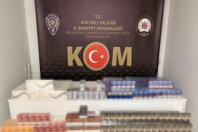 Bin 410 paket kaçak sigara ve 90 paket tütün ele geçirildi
