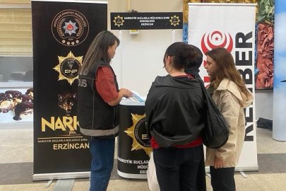 Emniyetten uyuşturucuya karşı farkındalık çalışması