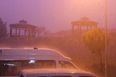 Elazığ’da sağanak yağış etkili oldu
