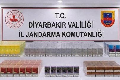 Diyarbakır’da çok sayıda gümrük kaçağı malzeme ele geçirildi
