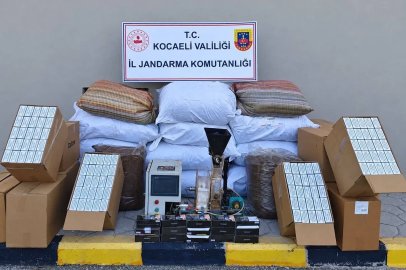 Kocaeli’de 1 milyon TL değerinde kaçak tütün ele geçirildi
