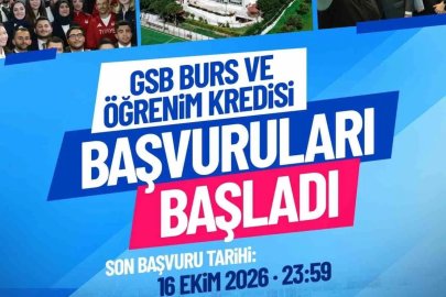 Burs ve öğrenim kredisi başvuruları başladı
