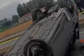 Muş’ta otomobil takla attı: 1 ölü, 3 yaralı
