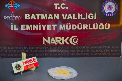 Batman’da uyuşturucu operasyonunda 2 tutuklama
