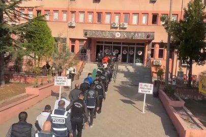 17 milyon liralık dolandırıcılık soruşturmasında 26 tutuklama

