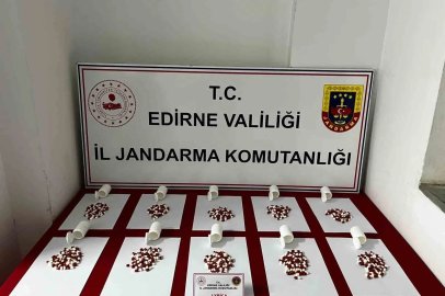 Uzunköprü’de 568 adet hap ele geçirildi
