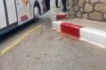 Otobüs şoförü ile kavga eden şahıs şemsiye ile saldırdı
