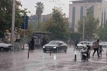 Şanlıurfa’da yağış etkili oldu
