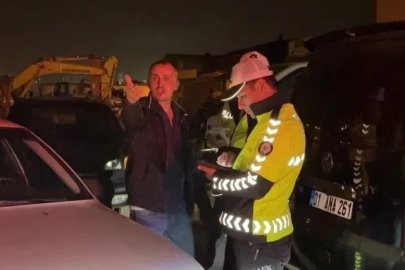 Polisten kaçan alkollü sürücüden basın mensubuna saldırı
