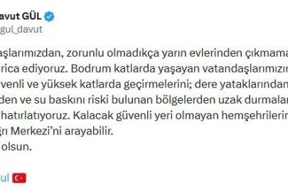 İstanbul Valisi Gül: "Vatandaşlarımız, zorunlu olmadıkça yarın evlerinden çıkmasın"
