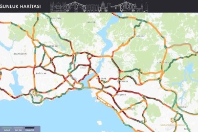 İstanbul’da trafik durma noktasına geldi
