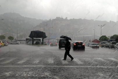 Meteoroloji'den Erzincan, Erzurum ve Bayburt için kuvvetli yağış uyarısı