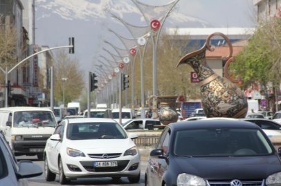 Erzincan’da trafiğe kayıtlı araç sayısı 87 bin 410 oldu