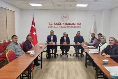 Erzincan İl Sağlık Müdürlüğünde İş Sağlığı ve Güvenliği Toplantısı