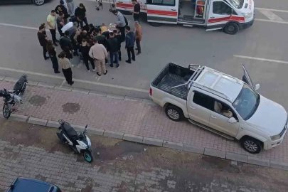 Elazığ’da ’da pick-up ile motosiklet çarpıştı: 1 yaralı
