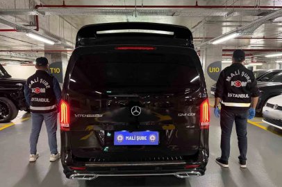 Kırmızı bültenle aranan kripto para dolandırıcılığı şüphelisinin eşi adına kayıtlı 9 araca el konuldu
