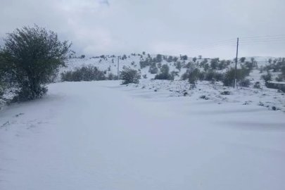 Manisa’ya mevsimin ilk karı düştü
