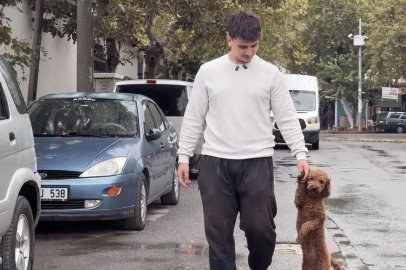 Köpeğini patisinden tutarak yürüten vatandaştan açıklama
