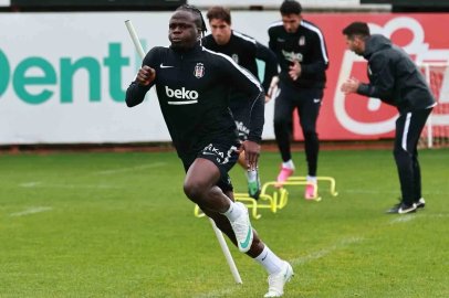 Beşiktaş, Trabzonspor maçı hazırlıklarını tamamladı
