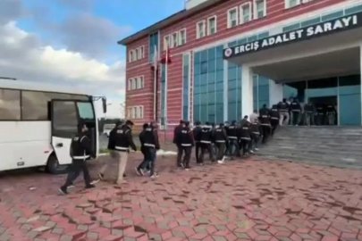 Van’da 37 adrese operasyon: 28 gözaltı
