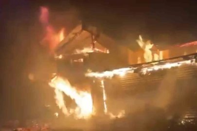 Bolu’da yangında yayla evi, ahır, odunluk ve garaj küle döndü
