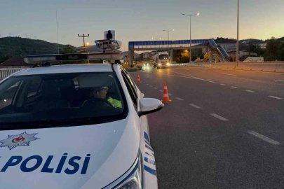 Düzce’de bin 762 sürücüye cezai işlem uygulandı
