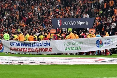 Trendyol Süper Lig’de 9. haftaya COP31 damgası
