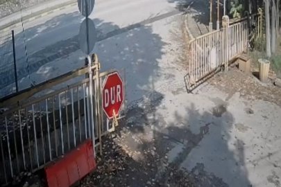 Ölümlü kazanın güvenlik kamerası görüntüleri ortaya çıktı
